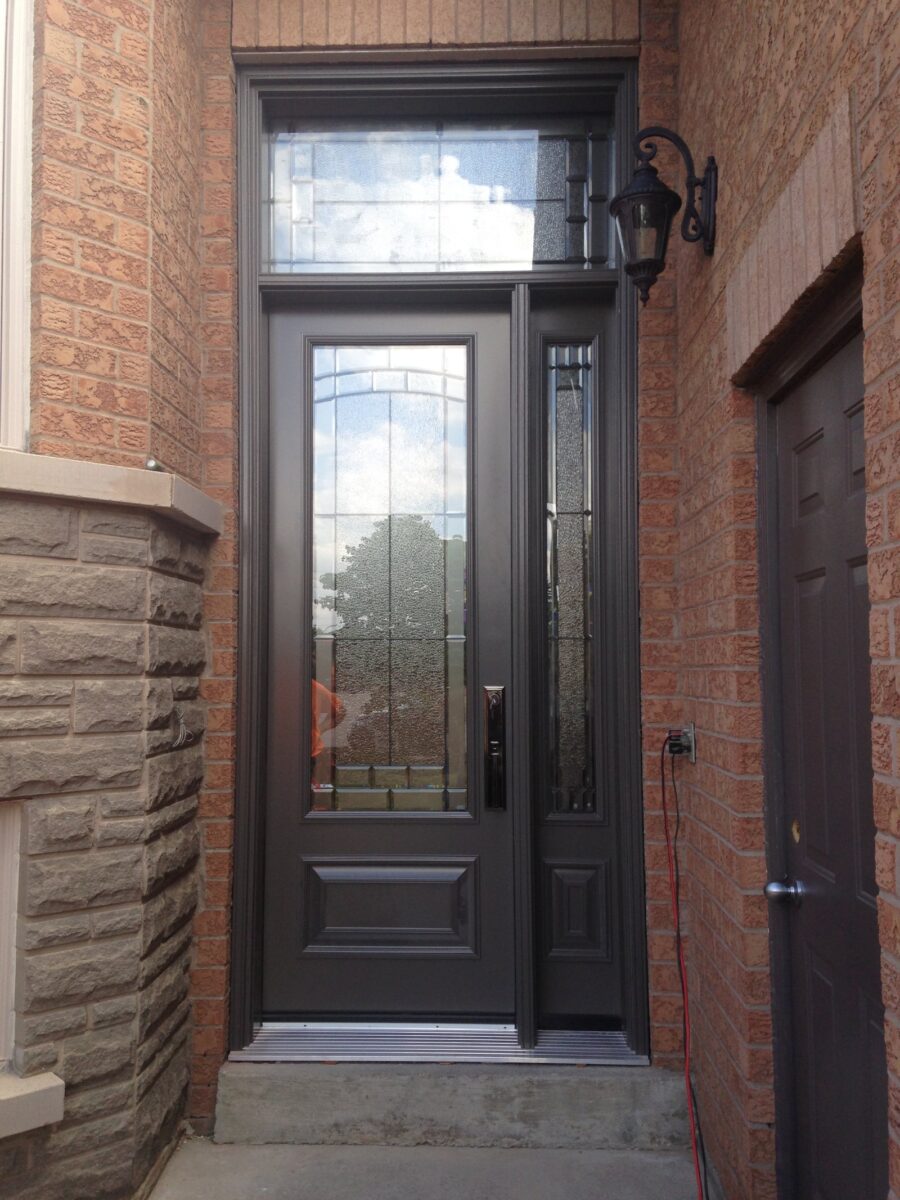 Completed window and door installation by Global Windows & Doors