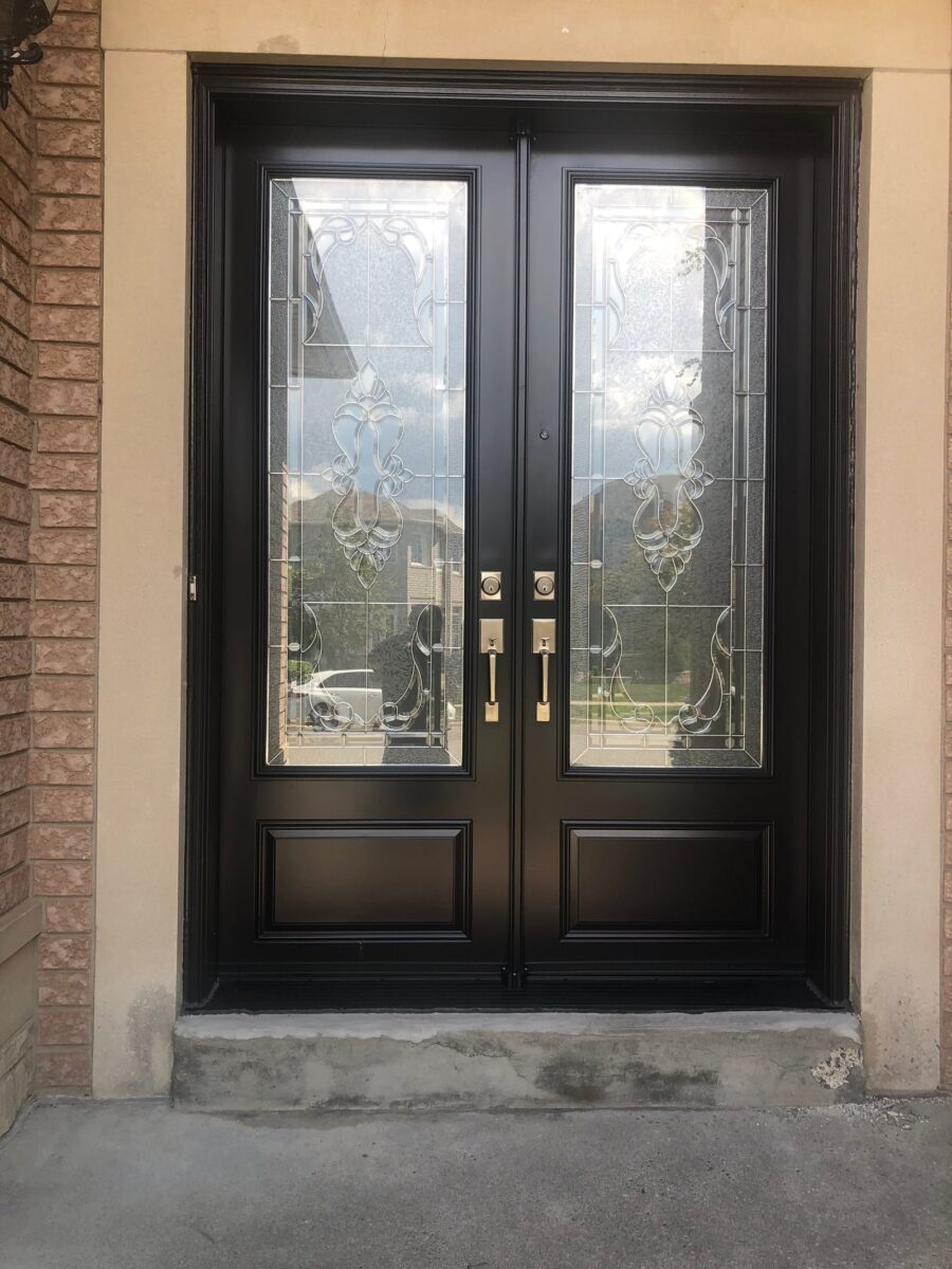 Completed window and door installation by Global Windows & Doors