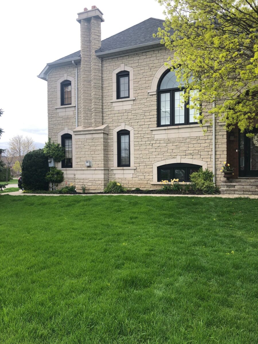 Completed window and door installation by Global Windows & Doors