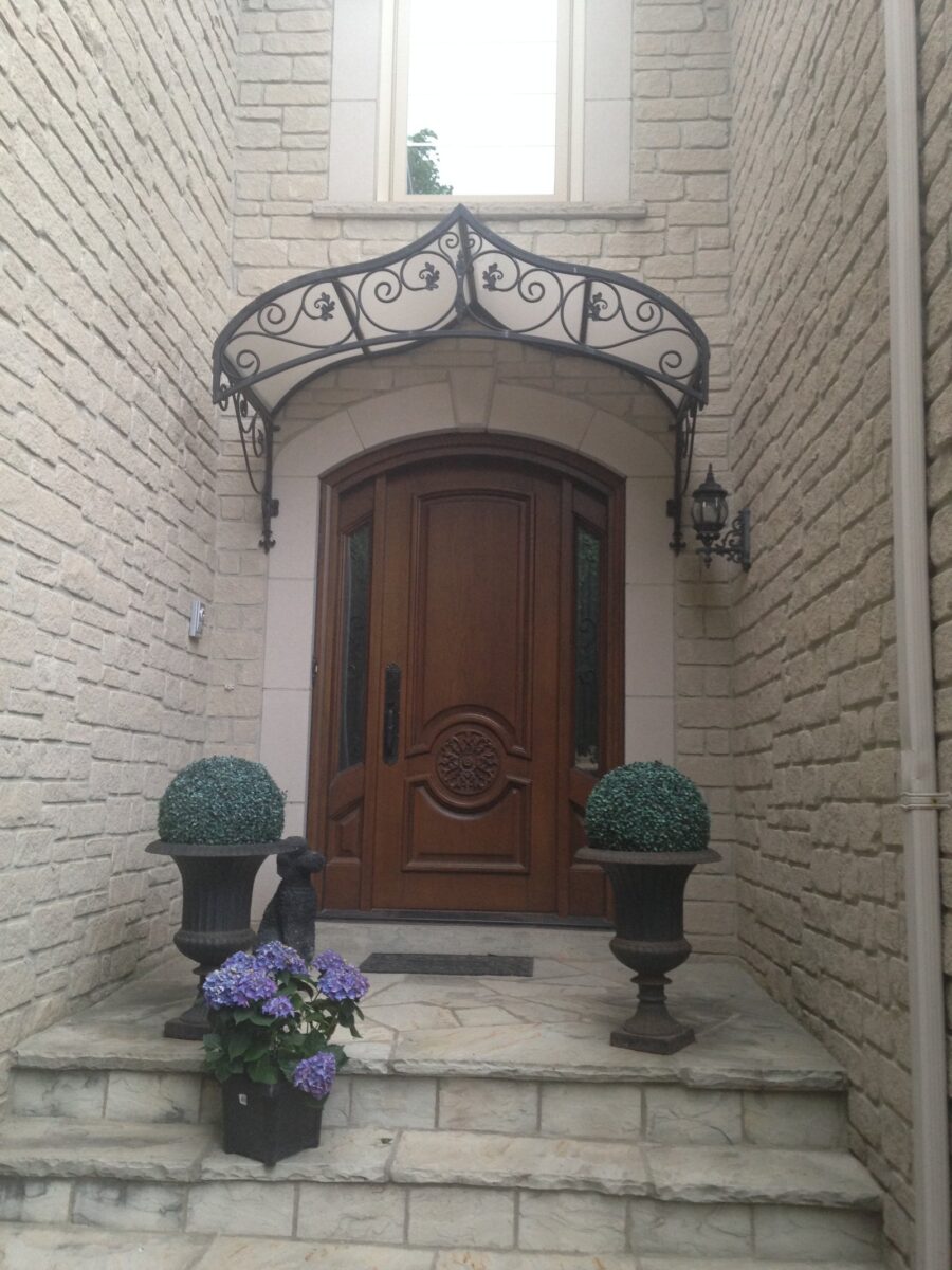 Completed window and door installation by Global Windows & Doors