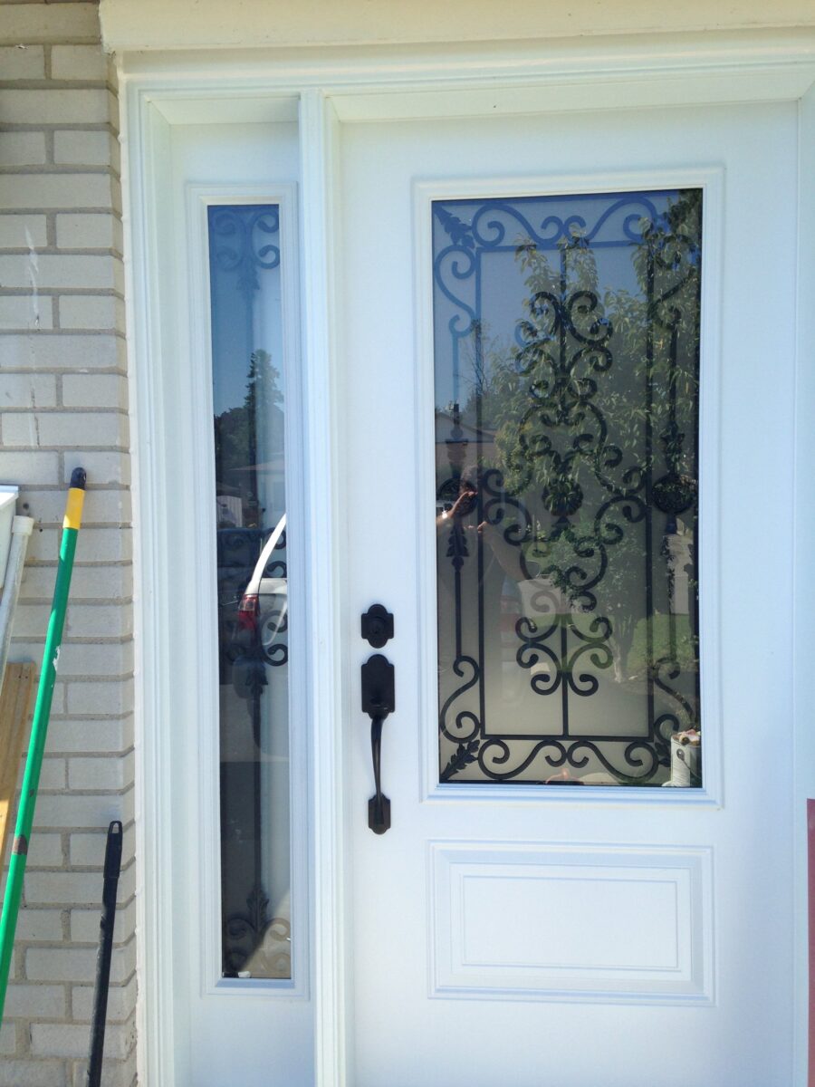 Completed window and door installation by Global Windows & Doors