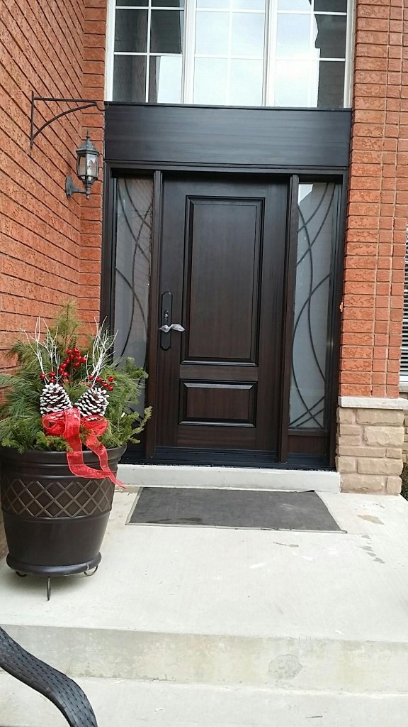 Completed window and door installation by Global Windows & Doors