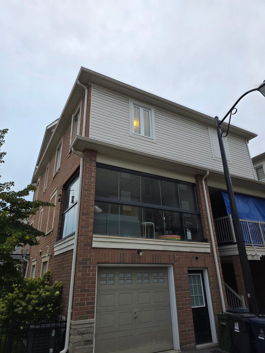 Completed window and door installation by Global Windows & Doors