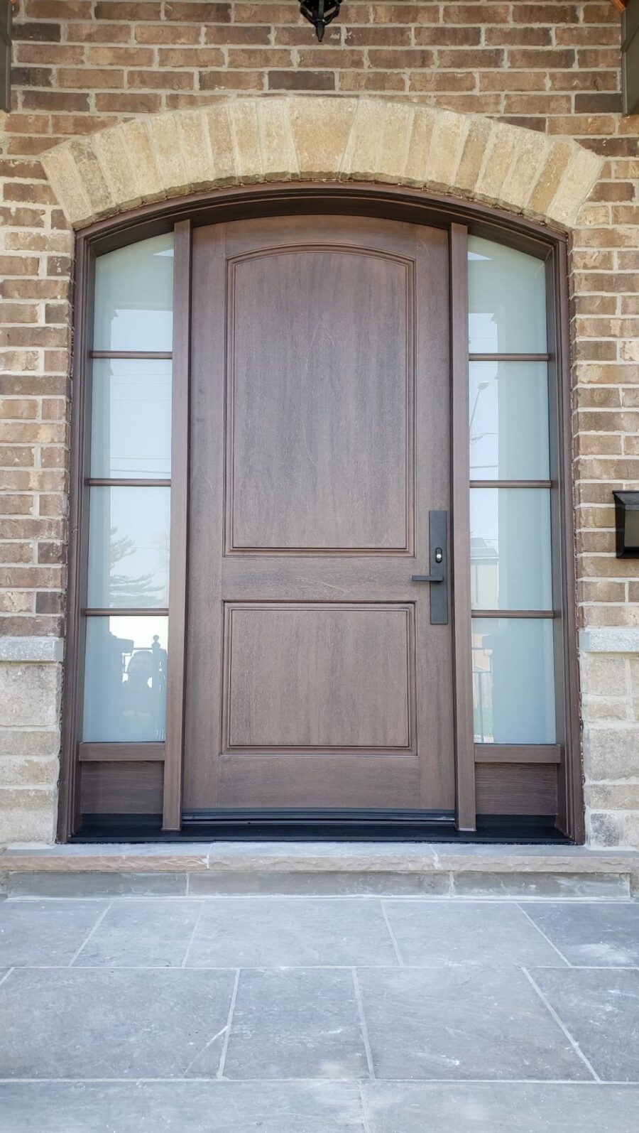 Completed window and door installation by Global Windows & Doors