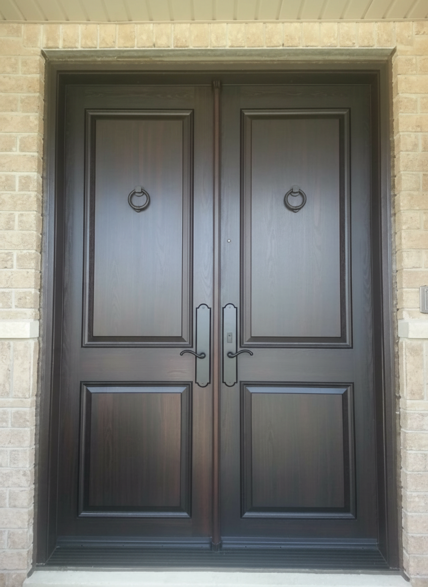 Completed window and door installation by Global Windows & Doors